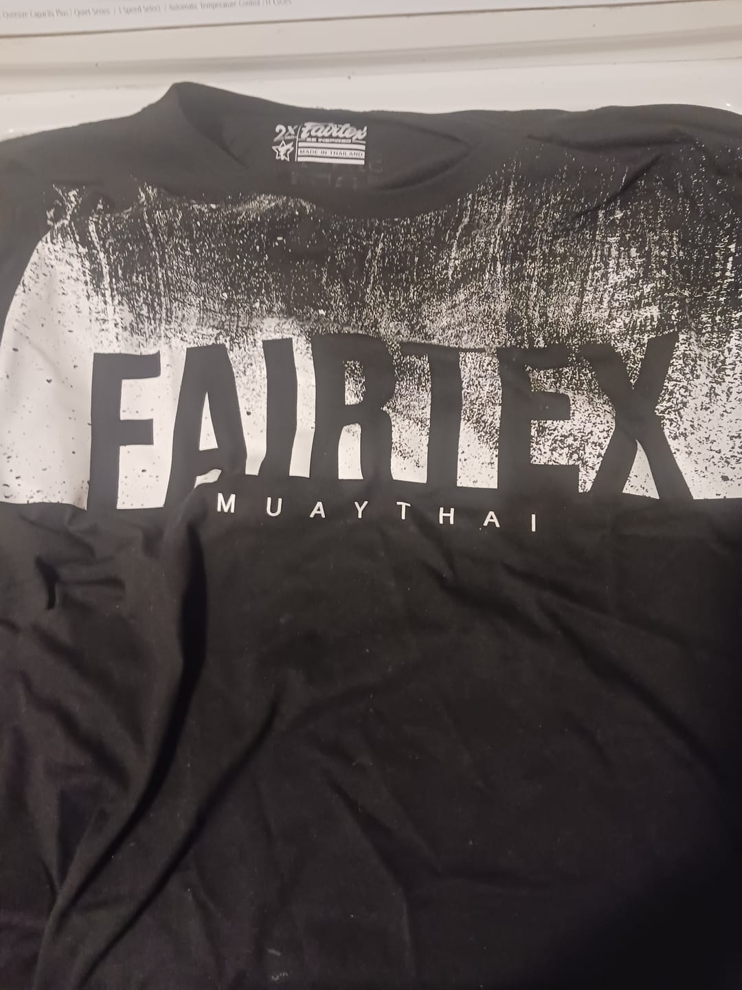 Customer photo review of Fairtex Men's t-Shirt Plastered TST166