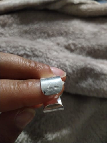 Customer photo review of Bague Silver Ring Argent
