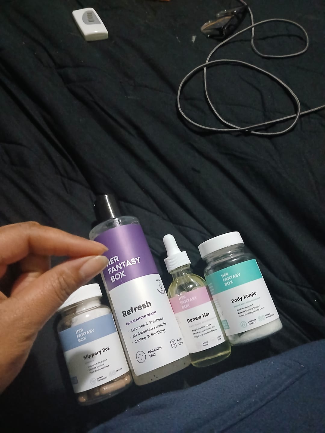 Customer photo review of Her Fantasy Starter Kit