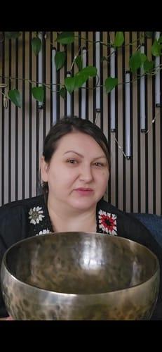 Customer photo review of Antique style Himalayas Singing Bowl