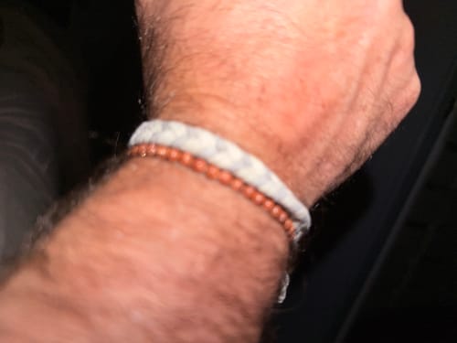 Customer photo review of Chevron Bracelet