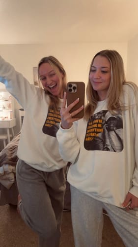 Customer photo review of Fake & Gay Crewneck