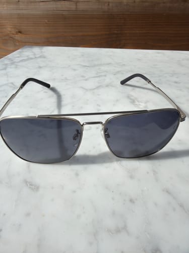 Customer photo review of Oliver Peoples - R-15 (Brushed Silver)
