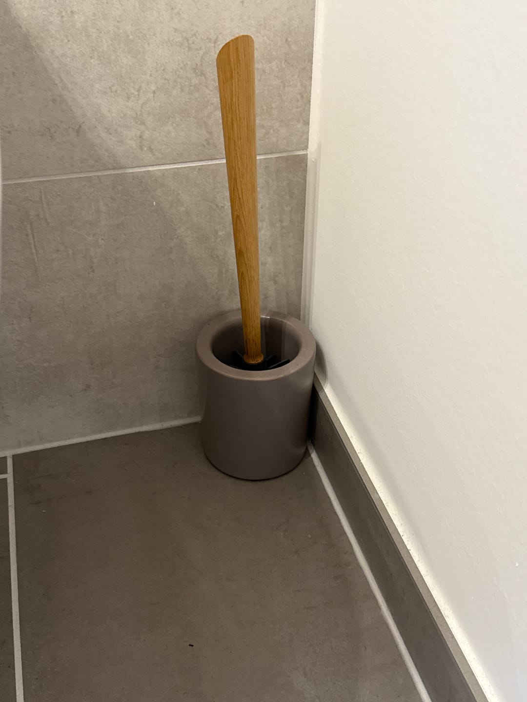 Customer photo review of Toilettenbürste WOODLINE Set Keramik