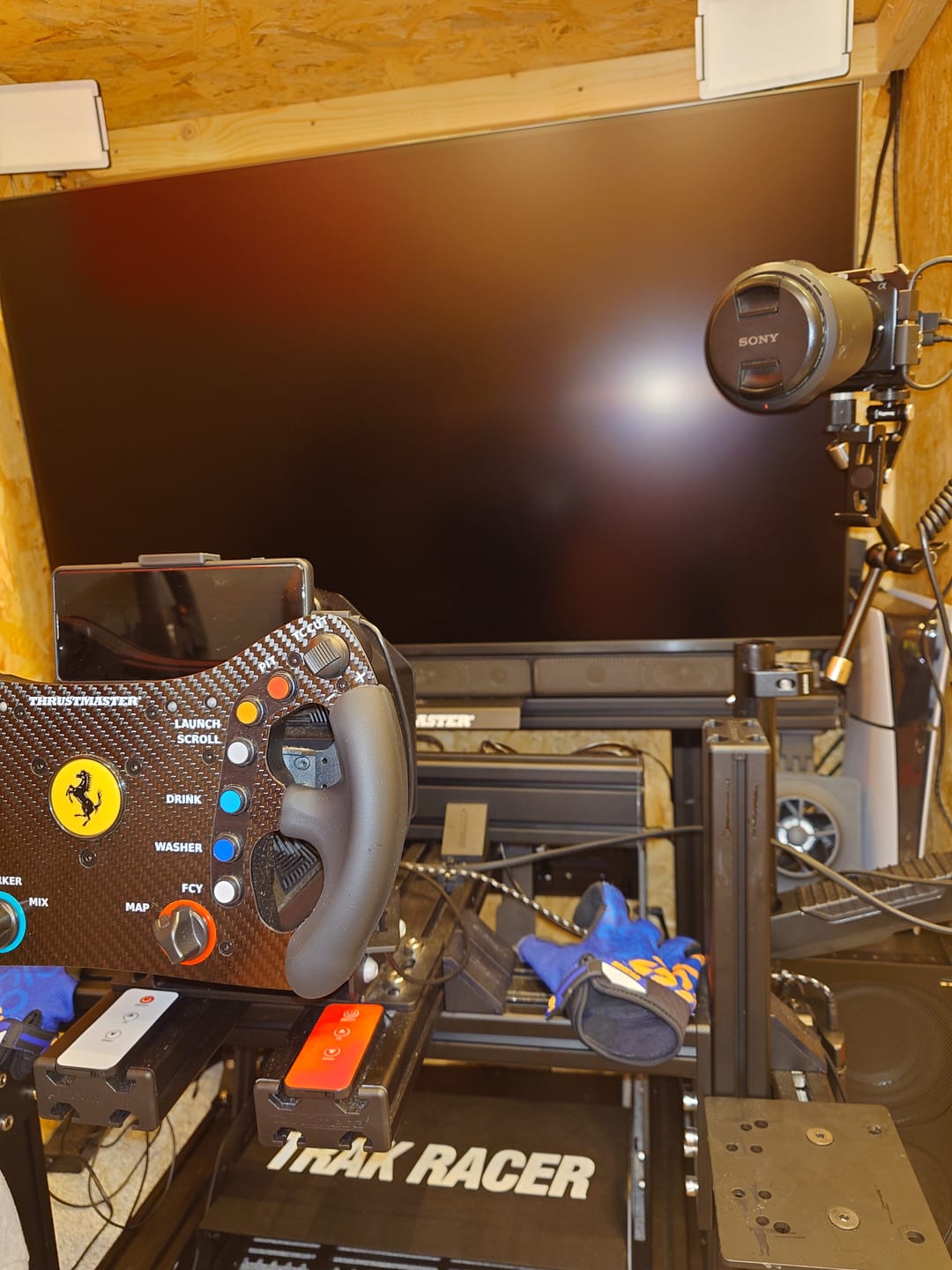 Customer photo review of Simulator Monitor Stand