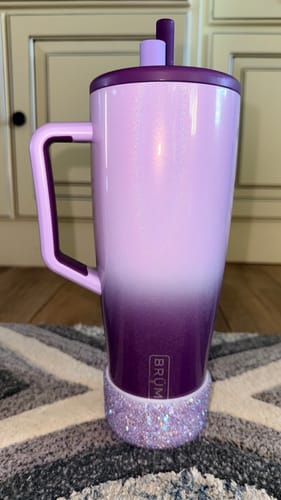 Customer photo review of Sour Grape Druzy BLING Tumbler Boot