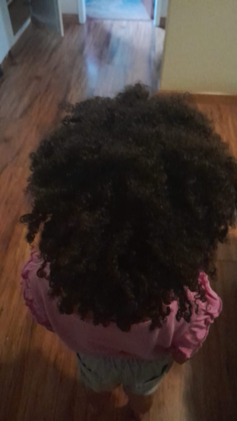 Customer photo review of Coiling Me Softly Curl Custard