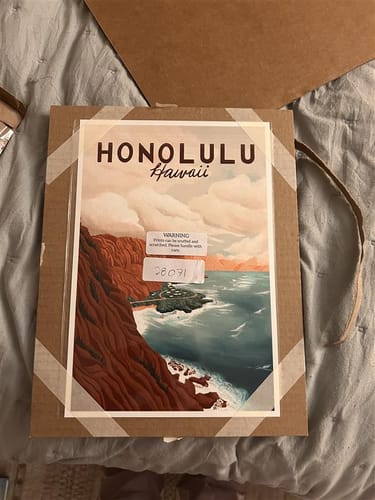 Customer photo review of 8x12 Giclee Fine Art Prints