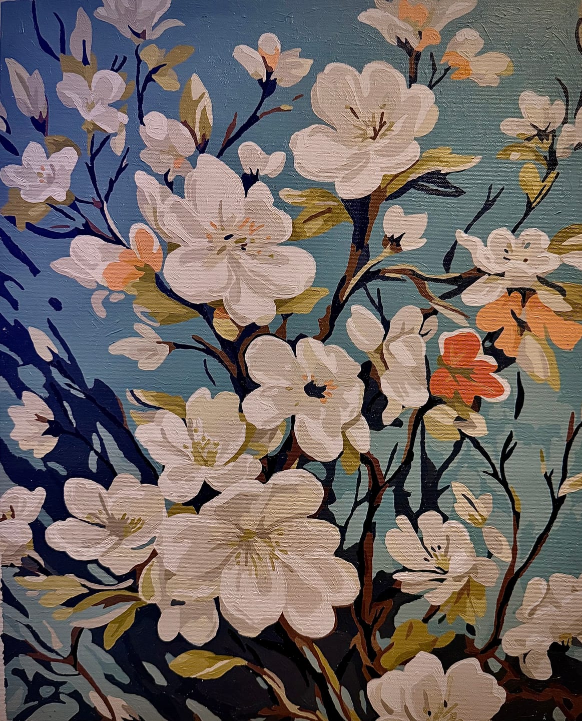 Customer photo review of Spring Blossom Tapestry