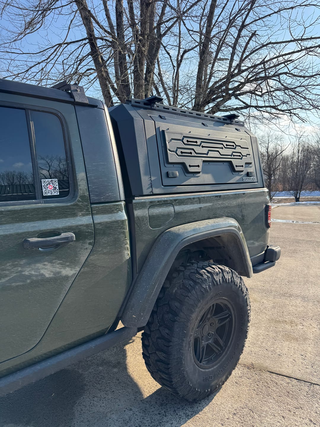 Customer photo review of OPENROAD Roof Rack Crossbars