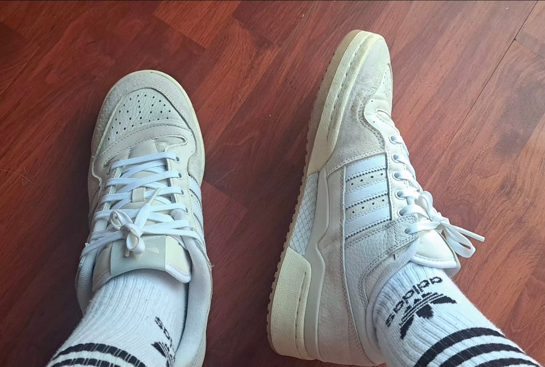 Customer photo review of Zapatilla Adidas Forum 84 Low Adv Hombre Blanco