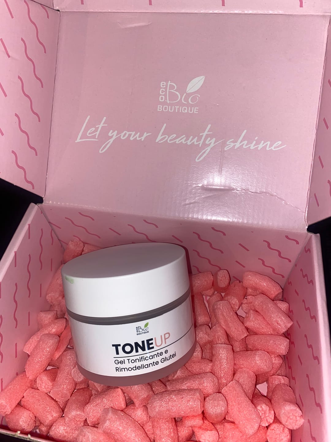 Customer photo review of ToneUp