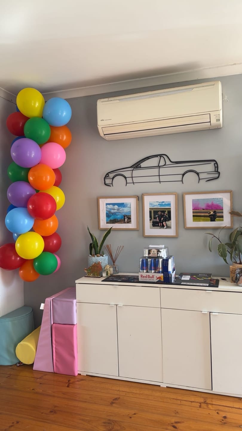 Customer photo review of Holden Commodore VU SS UTE Metal Wall Art Silhouette