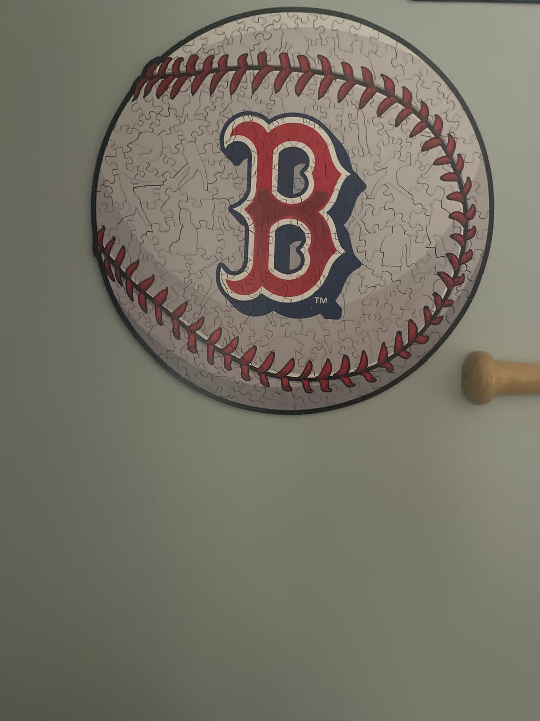 Customer photo review of Boston Red Sox™ - Wooden Puzzle