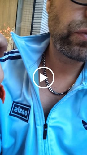 Reseña con vídeo de un cliente sobre Cadena Cuban Link 8mm