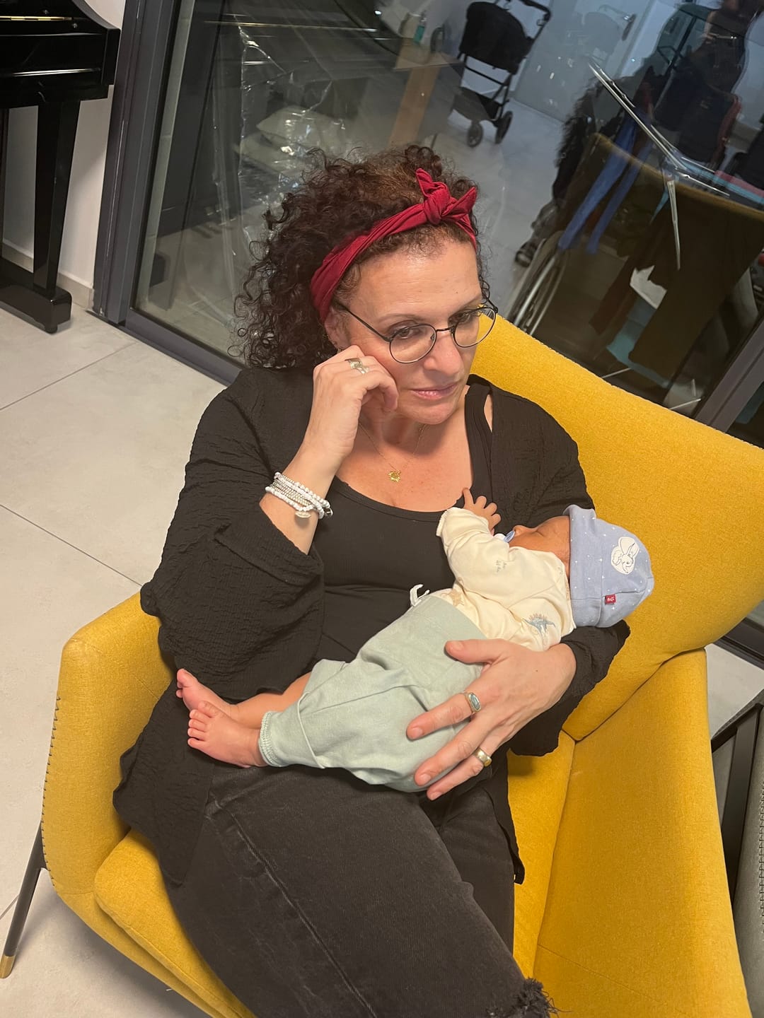 Customer photo review of סרט לשיער איזבלה