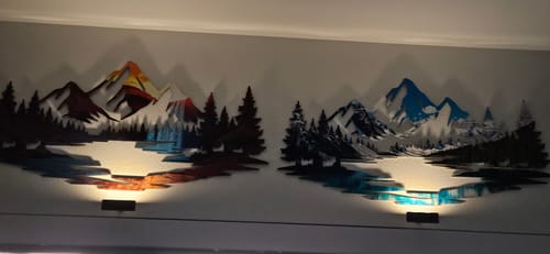 Customer photo review of Zion National Park Printed Wall Art