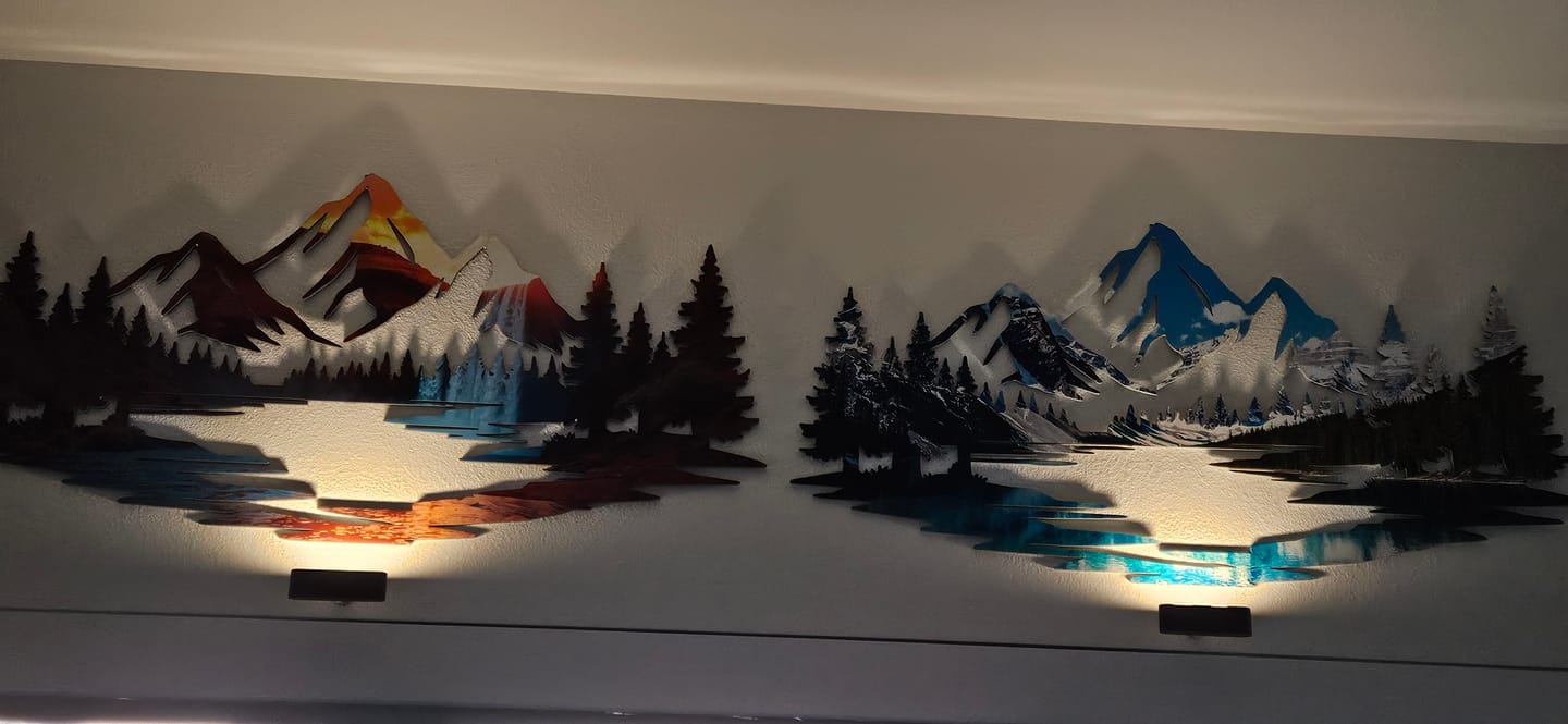 Customer photo review of Zion National Park Printed Wall Art