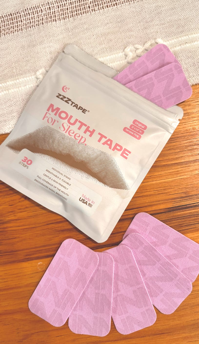 Customer photo review of ZzzTape - Mouth Tape (Creator Gifting)