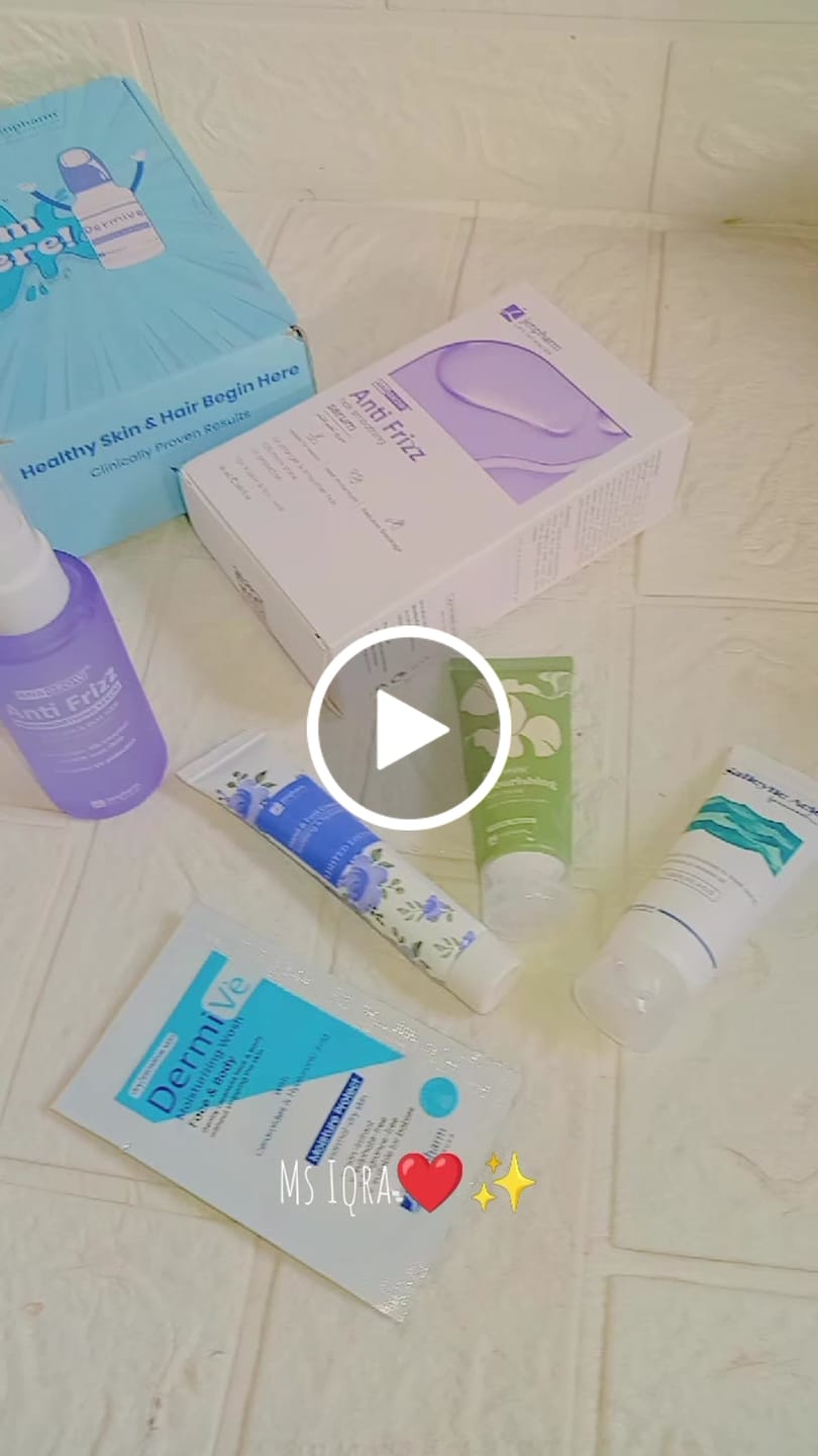 Customer video review of Anagrow Anti Frizz Hair Serum