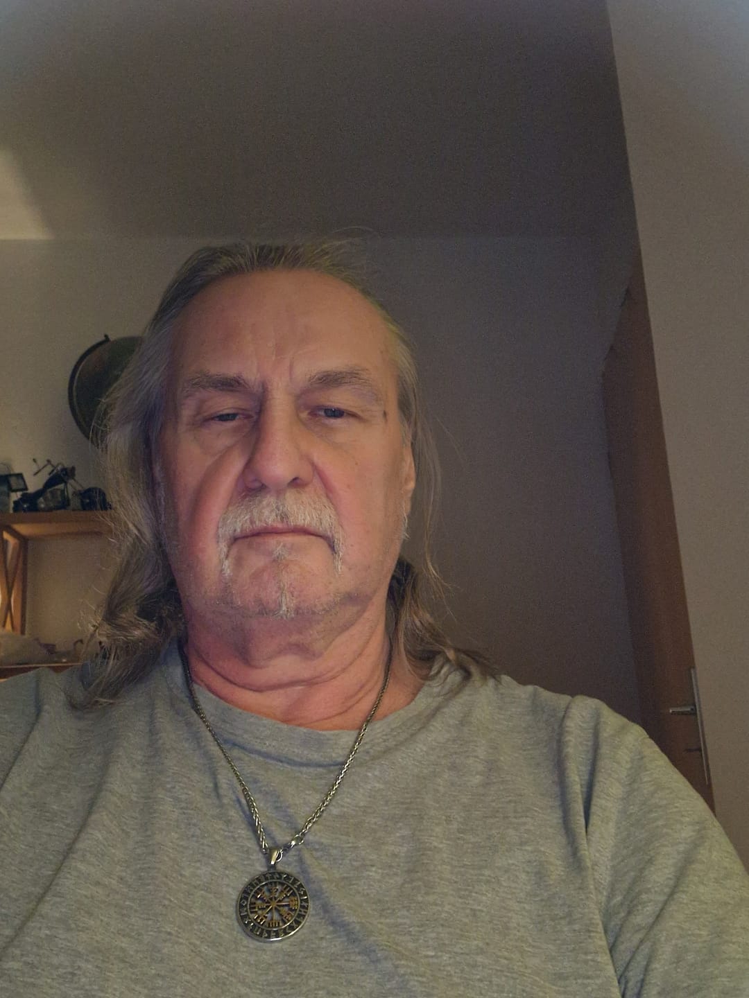 Customer photo review of Vegvísir Necklace