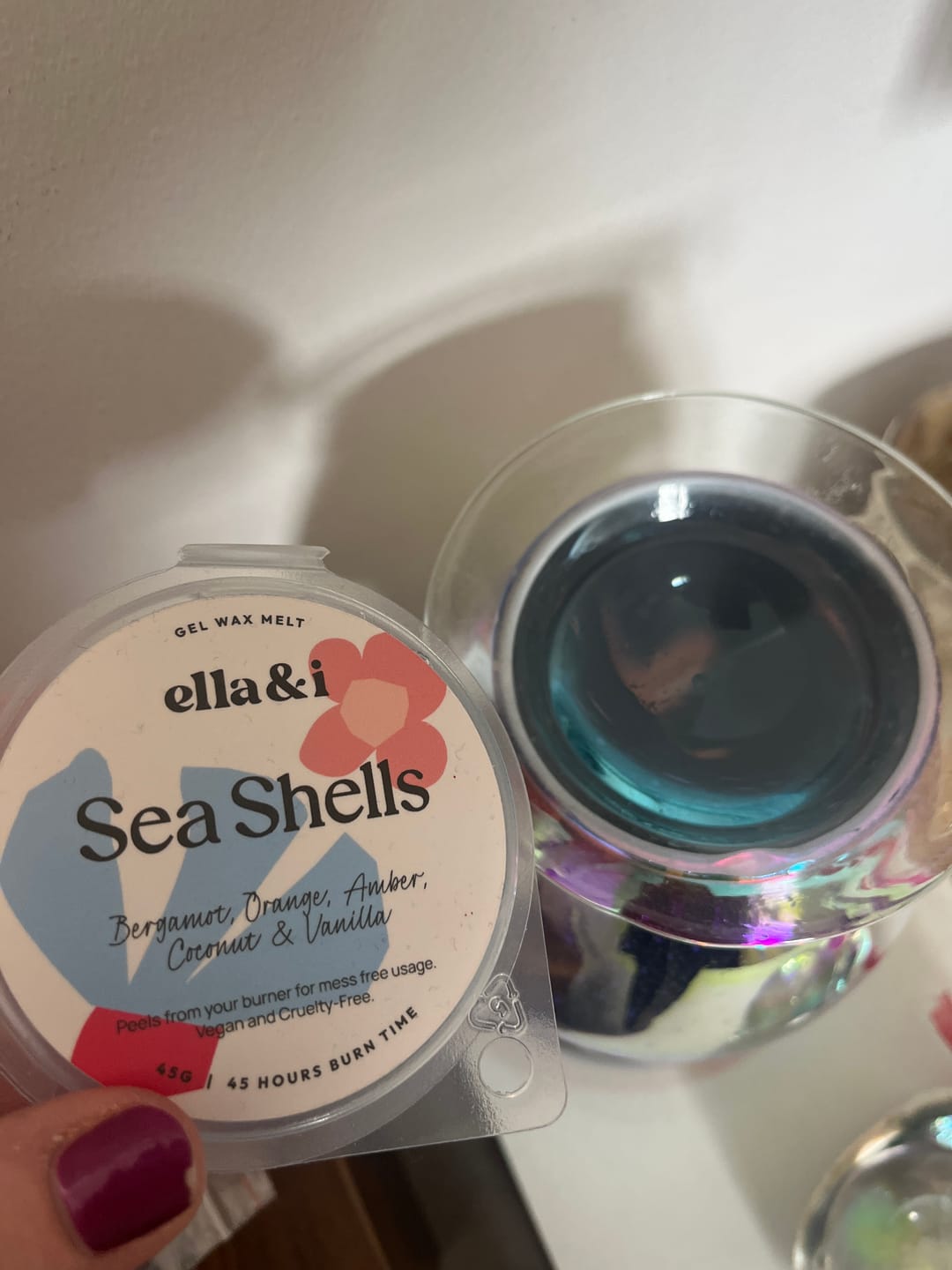 Customer photo review of Sea Shells Gel Melt