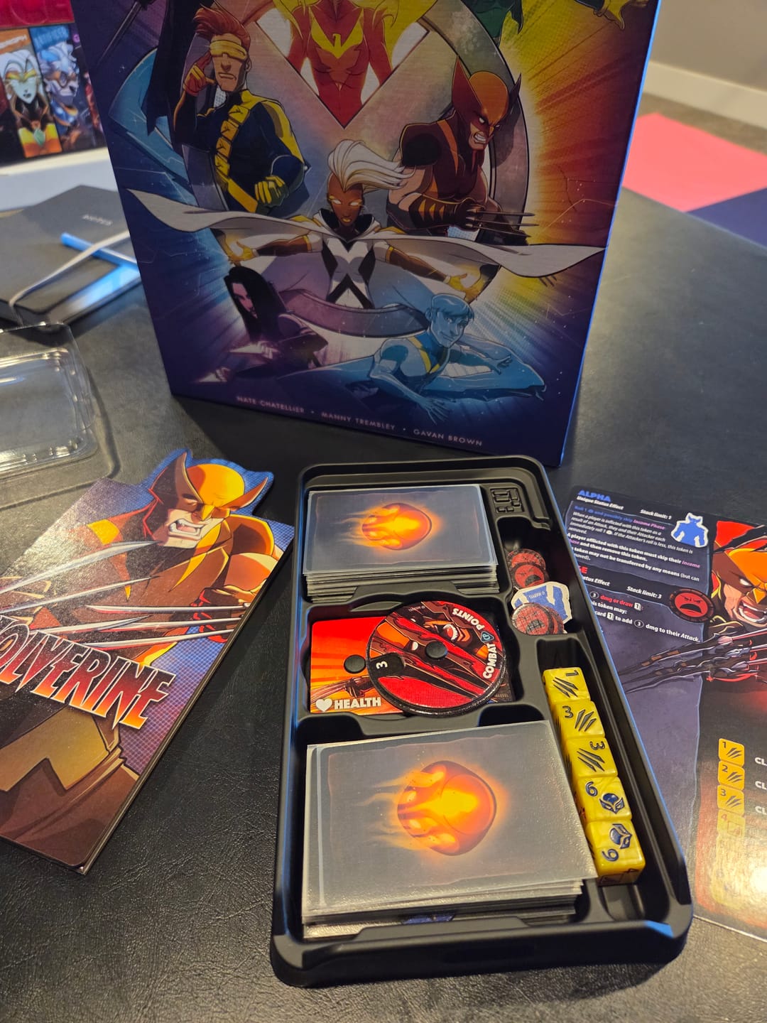 Customer photo review of Dice Throne: Season One ReRolled Card Sleeve Kit