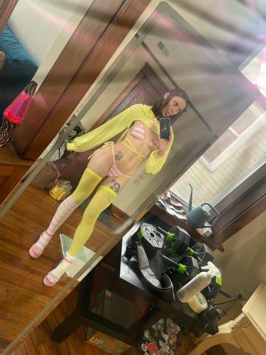 Customer photo review of Striped Bunny Knitwear KO100