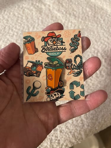 Customer photo review of Wasted Clubs - Ball Marker