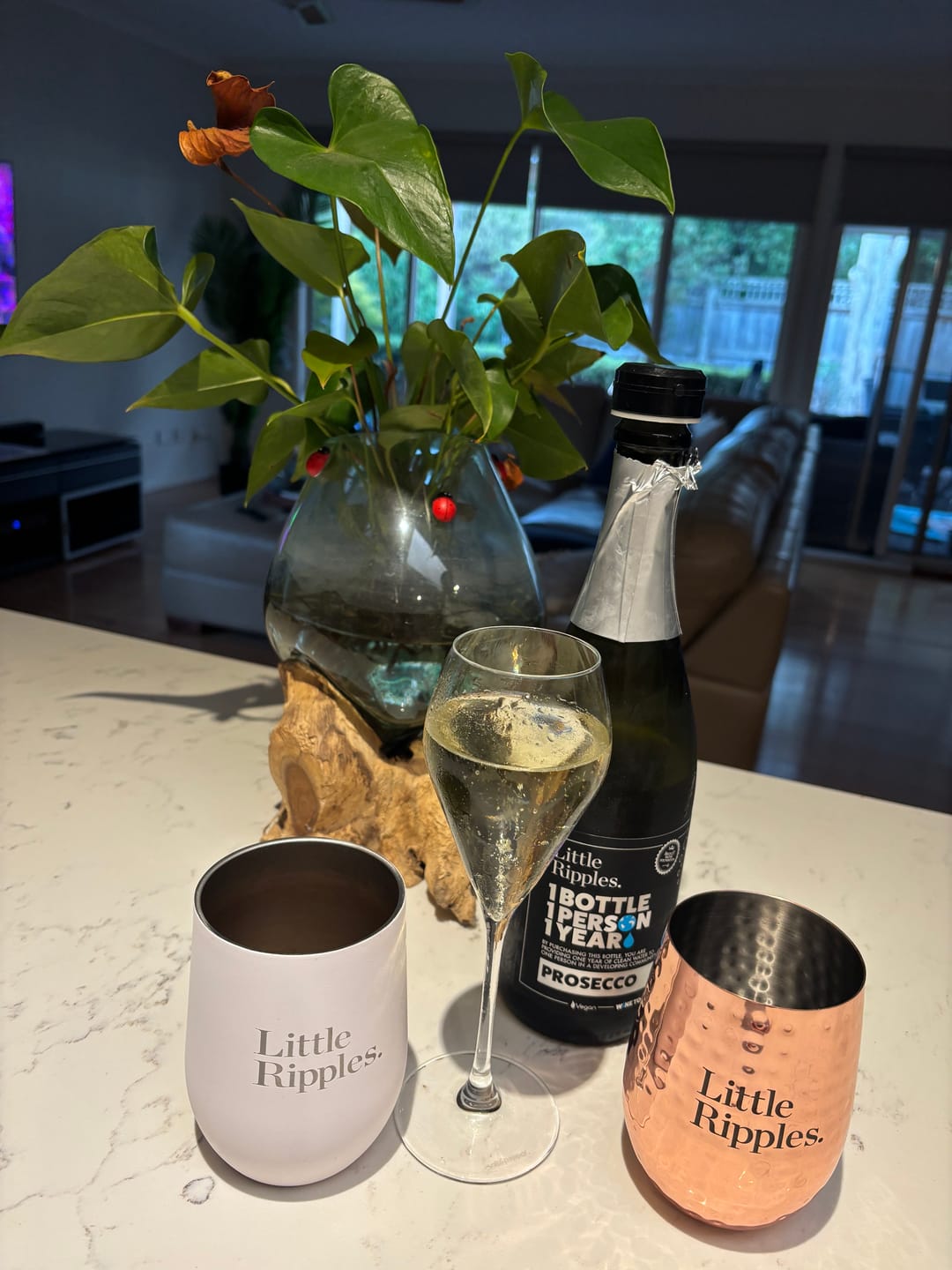 Customer photo review of Hammered Copper Wine Mug GWP