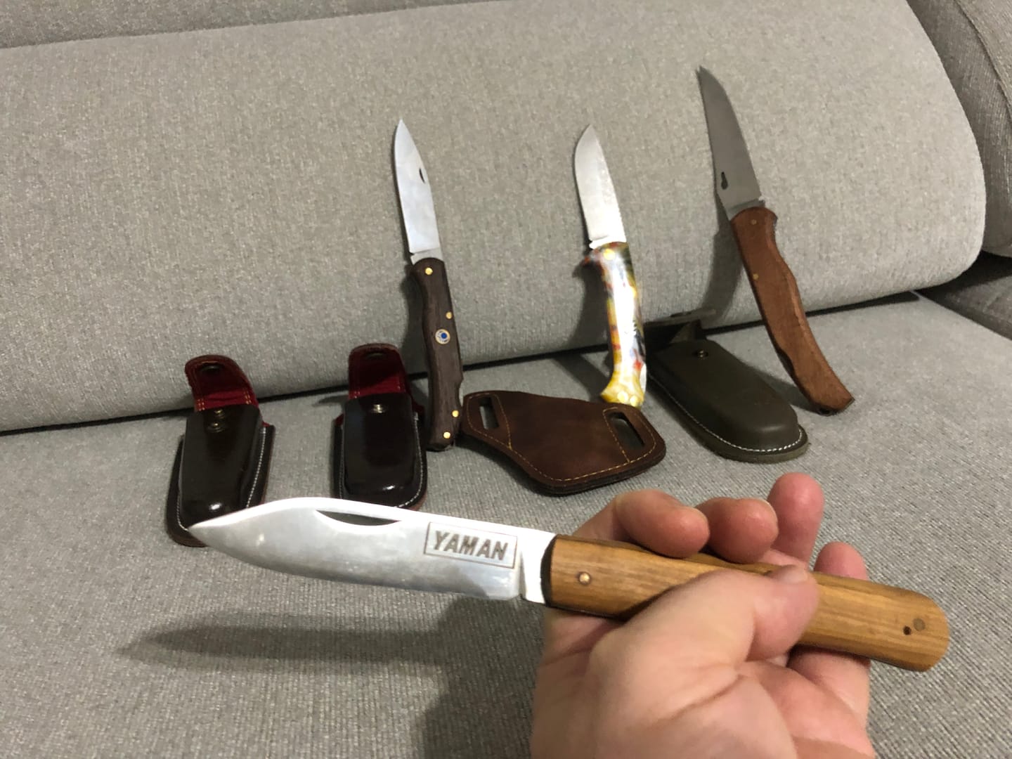 Customer photo review of Bushcraft Eğri Avcı Kitli Model(Deri Kılıflı)