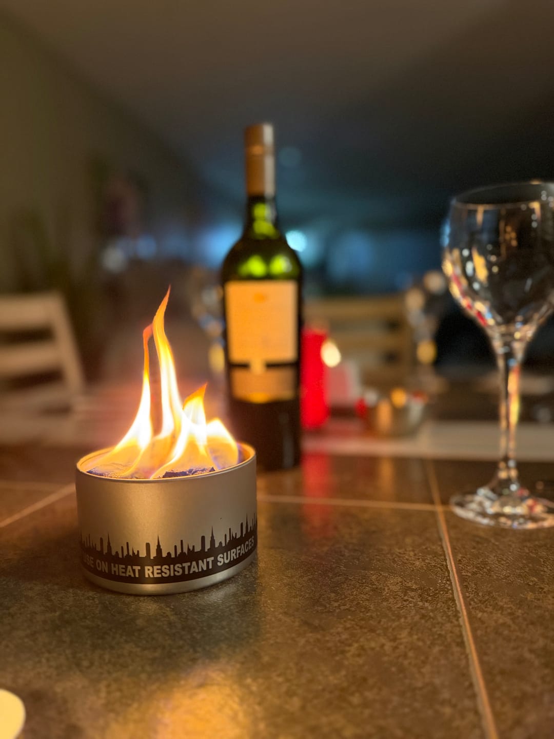 Customer photo review of City Bonfire (Portable Fire Pit)