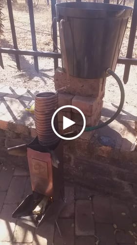 Customer video review of BraaiPlank™ ROCKETSTOVE+