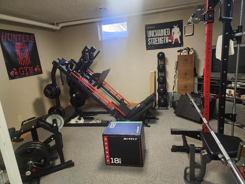 Customer photo review of RitFit 3-in-1 Plyo Box Soft Foam Box Jump Platform