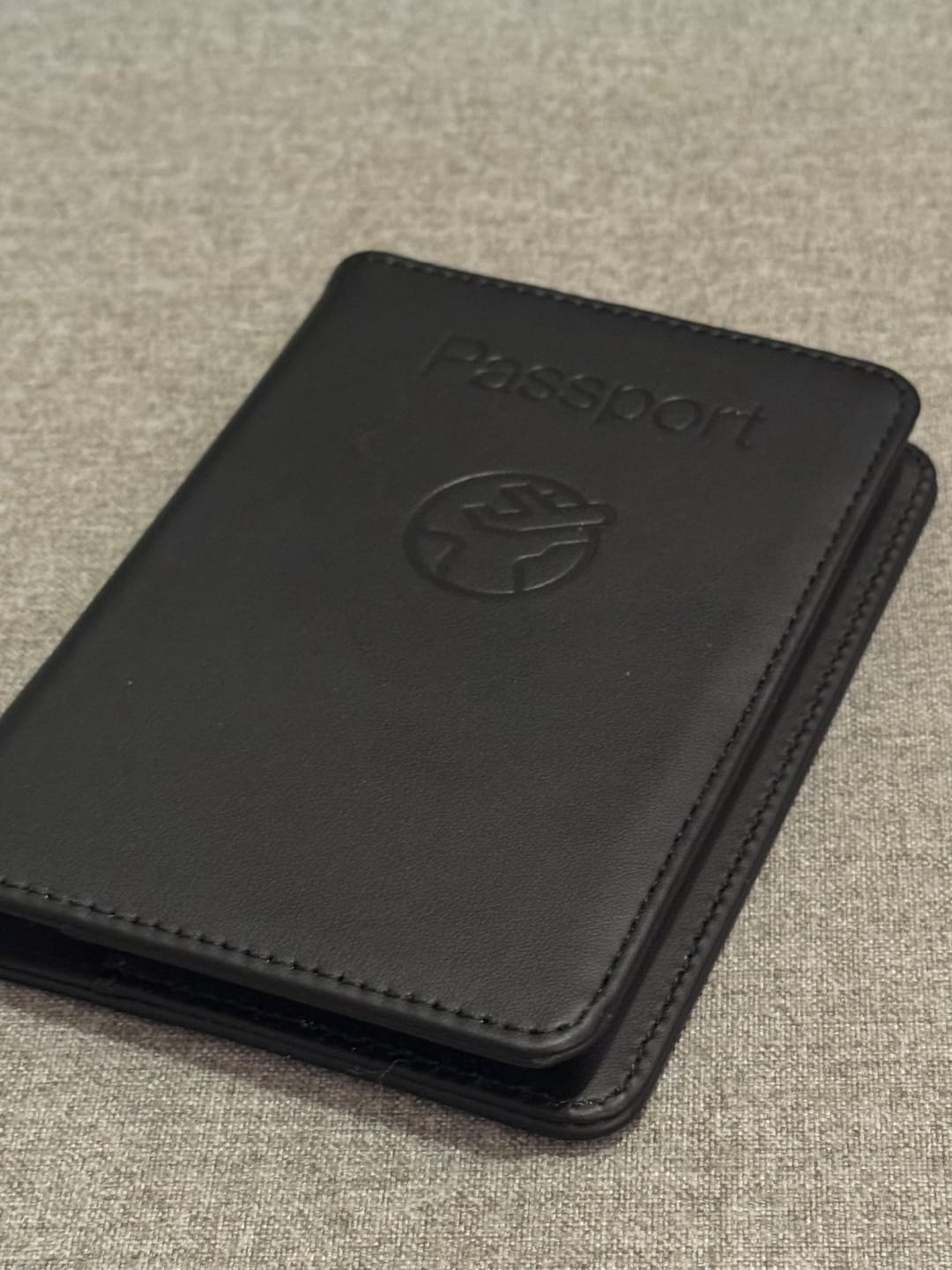 Customer photo review of Trackable Passport Cover