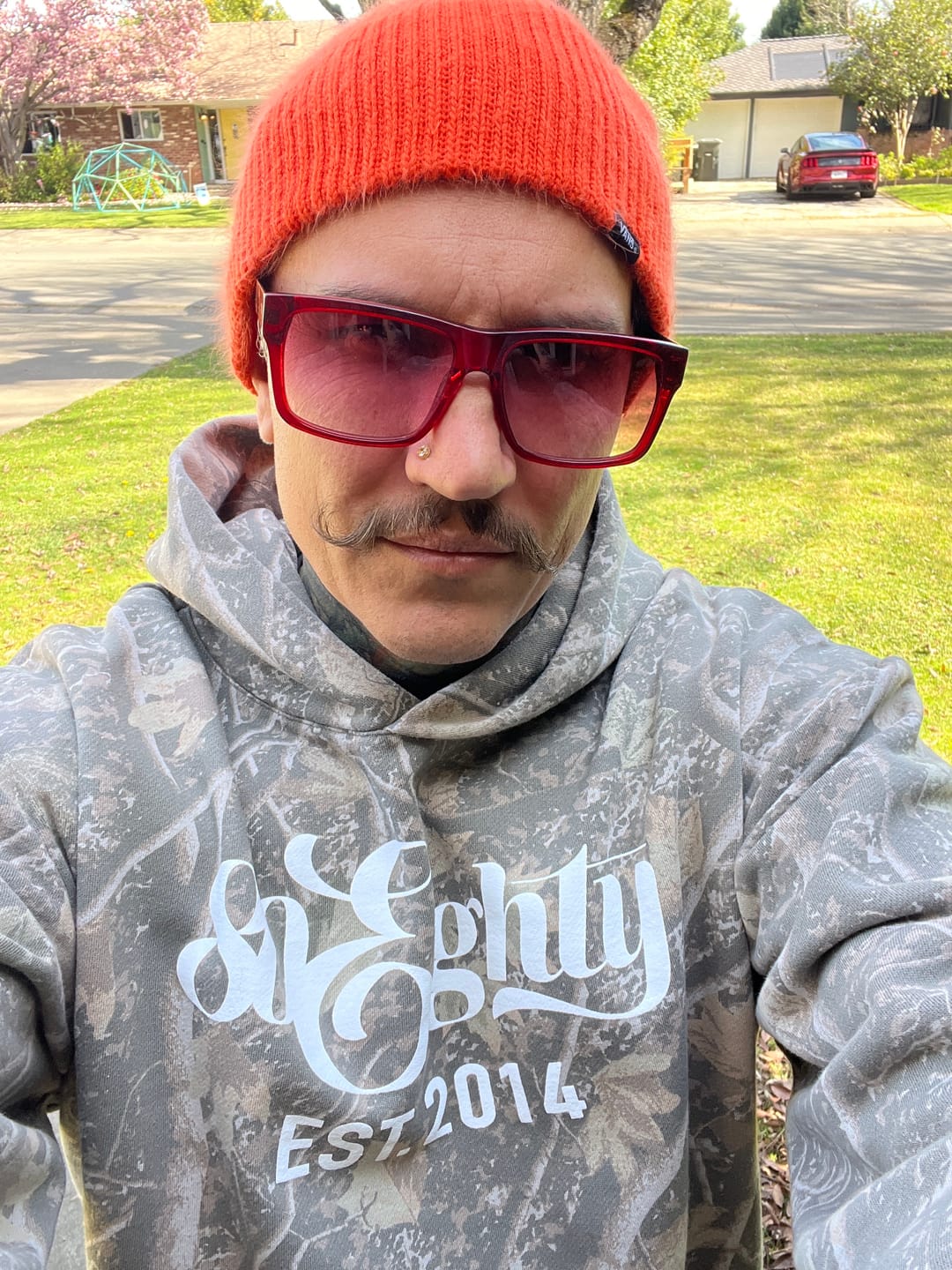 Customer photo review of 80Eighty® DeadWood Boxy HWT Hoodie