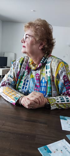 Customer photo review of Zirkon Ohrringe - Kristall