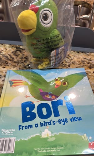 Customer photo review of Bori: A Vuelo de Pájaro | Libro Bilingüe
