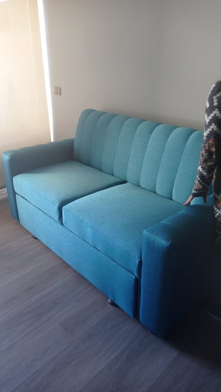 Customer photo review of Sofá cama Nantes