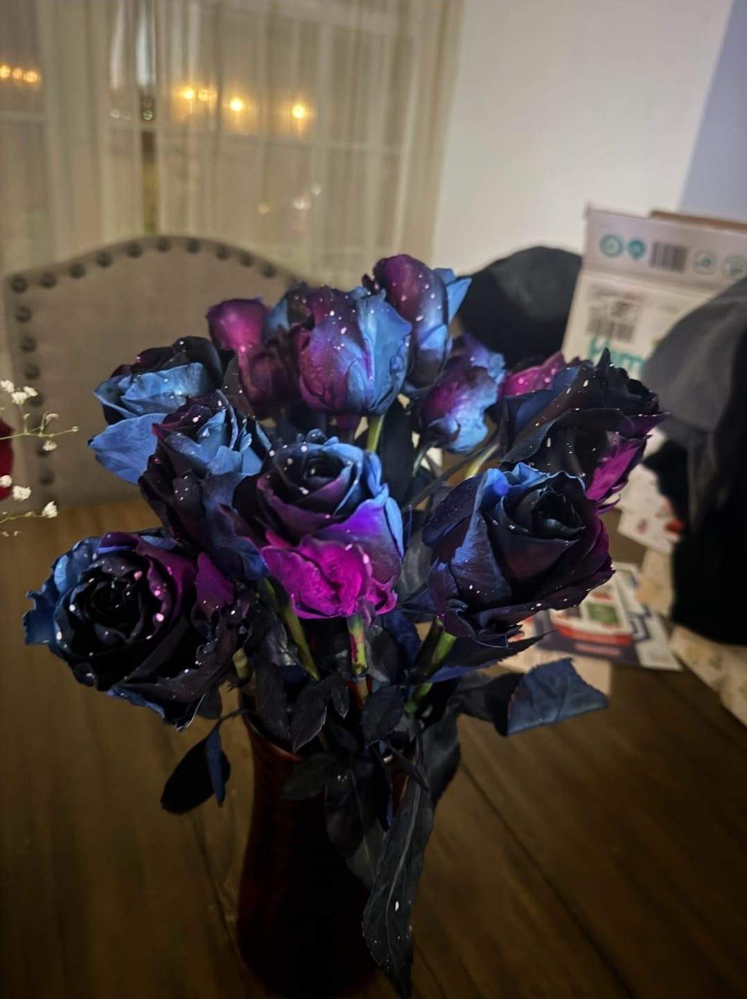 Customer photo review of Starry Galaxy Roses