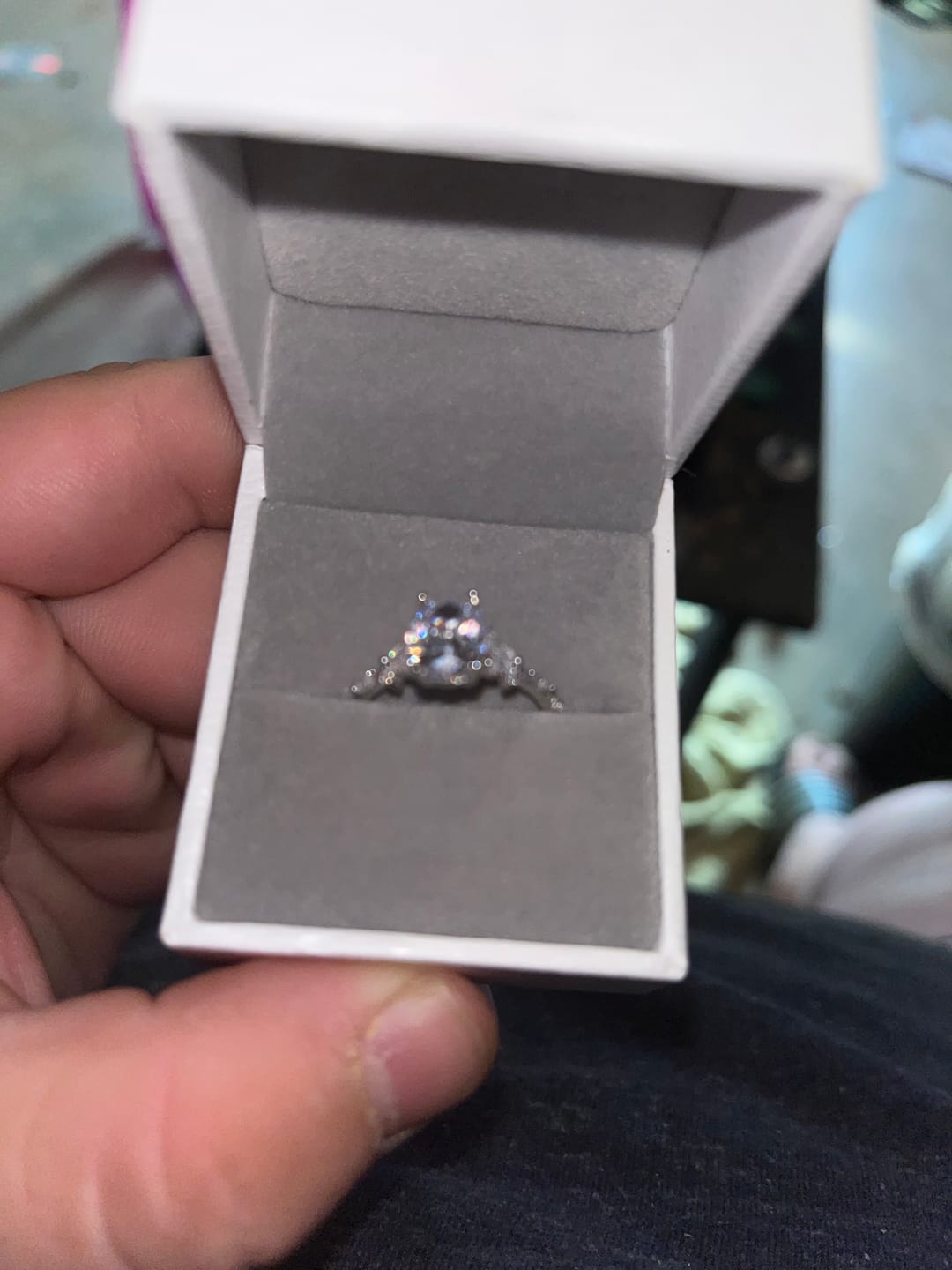 Customer photo review of Cascade Elegance Ring