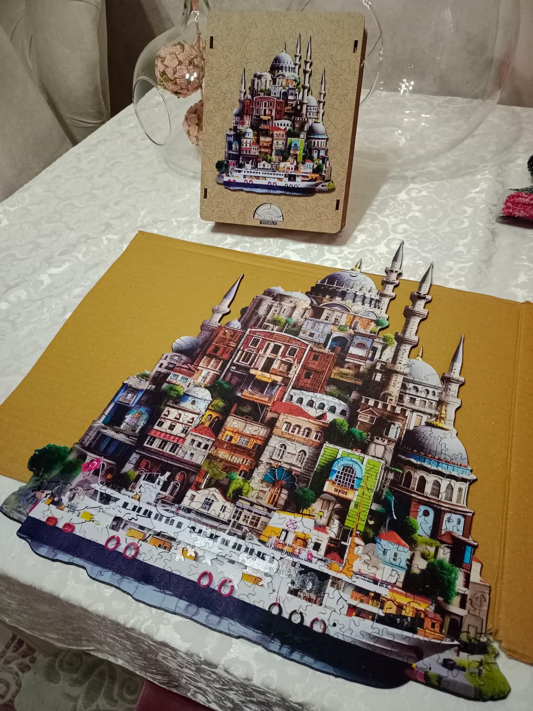 Customer photo review of İstanbul360  - Ahşap Puzzle