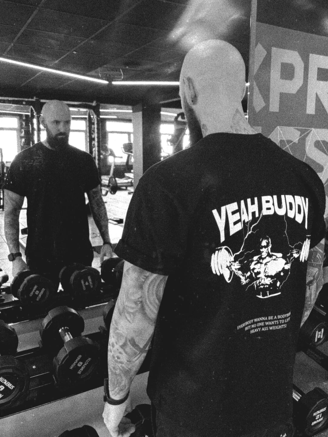 Customer photo review of Yeah buddy (Backprint) Oversize Blast