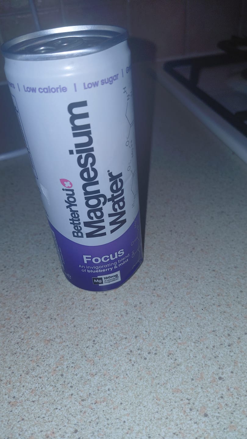 Customer photo review of BetterYou Magnesium Water Focus 250ml