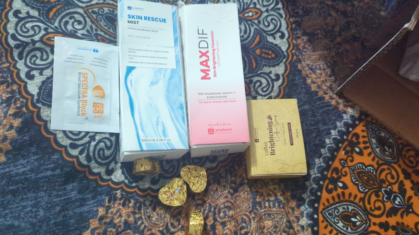 Customer photo review of Skin Rescue Mist