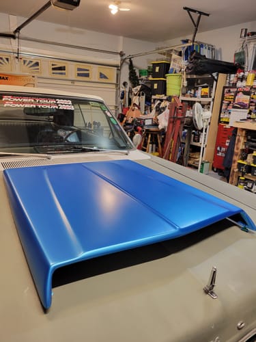 Customer photo review of Sapphire Steel Blue Basecoat