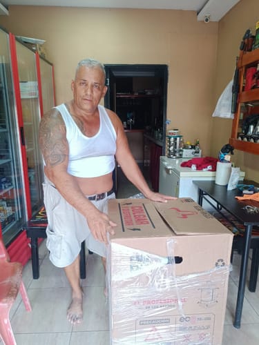 Customer photo review of Barril Asador/Ahumador 360° – Sabor Perfecto