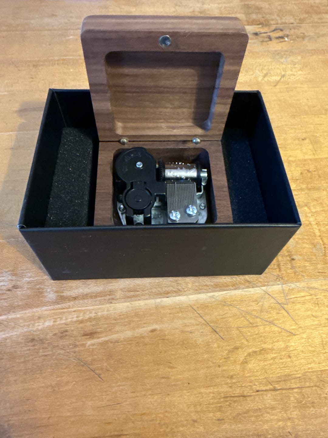 Customer photo review of Wind-up Music Box