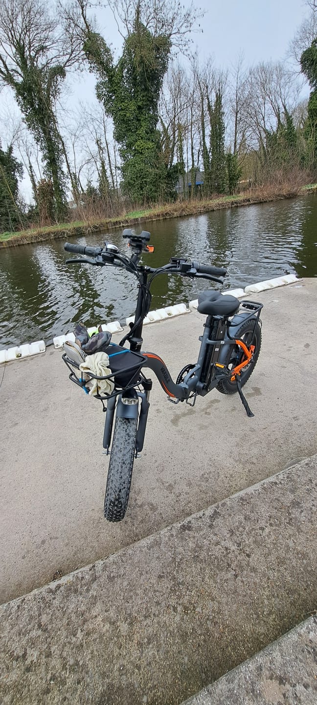 Customer photo review of Vakole Y20 Pro 20" Fat Bike 1440Wh Foldable Step-through E-bike 48V 30Ah Battery [Pre-Order]