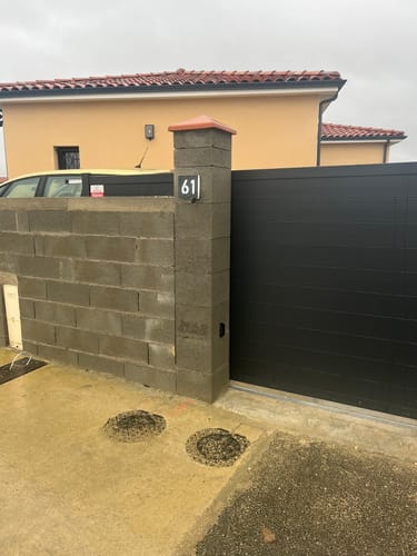 Customer photo review of Numero civico luminoso modello Lux Square